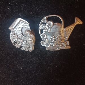 Bird And Blooms Brooches